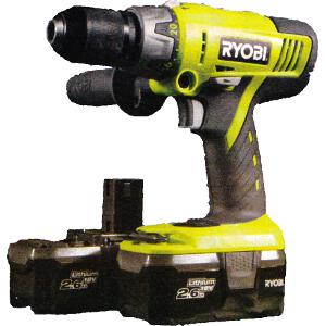 مثقاب ومبراغ Ryobi 